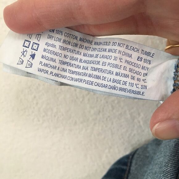 Forever 21 button front denim miniskirt 27 - Picture 7 of 7